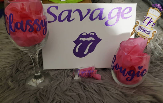 "Savage" Drinking Set